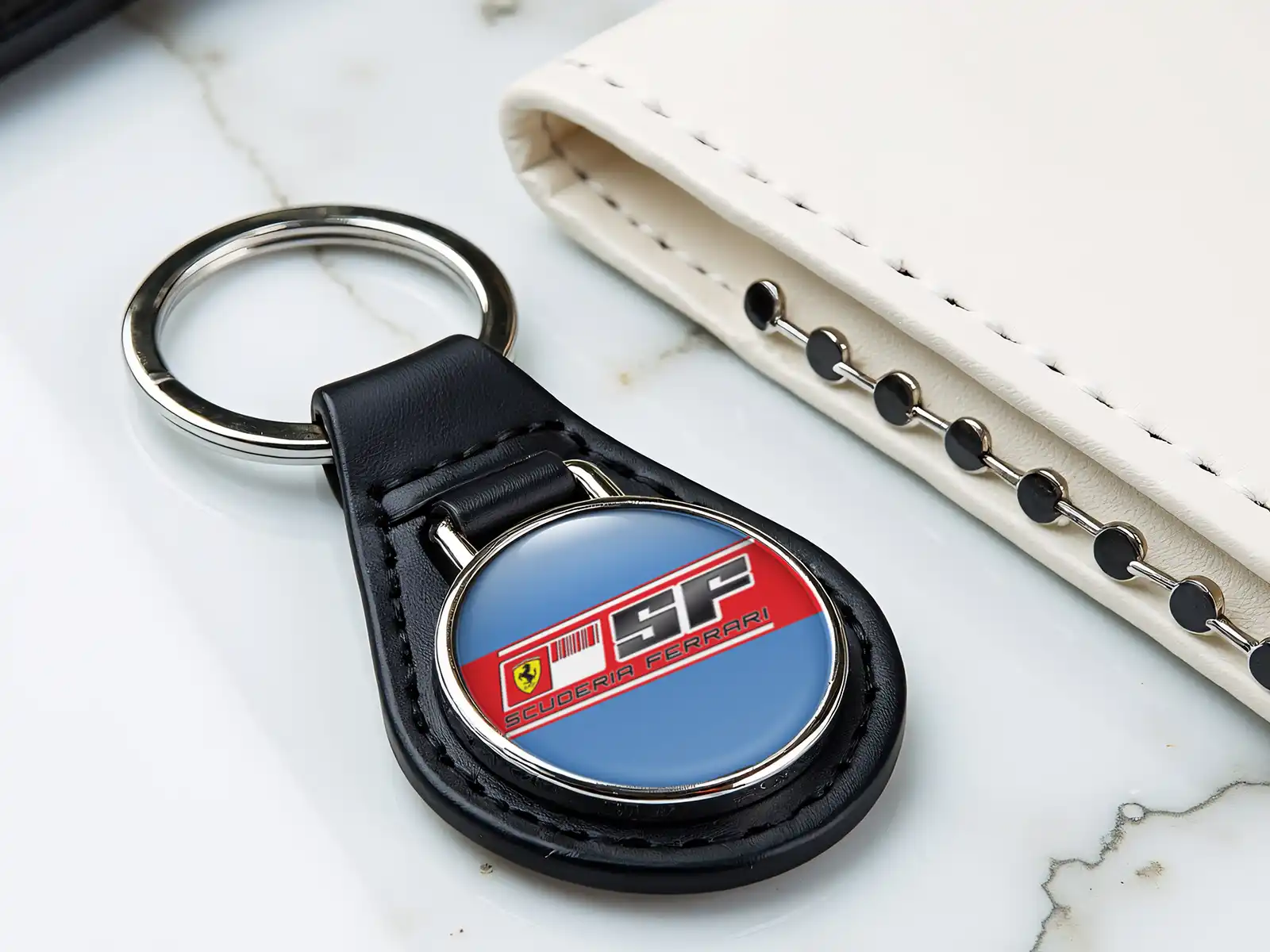 Ferrari Anelli Chiavi Personalizzati Acrilico Tocco Pro